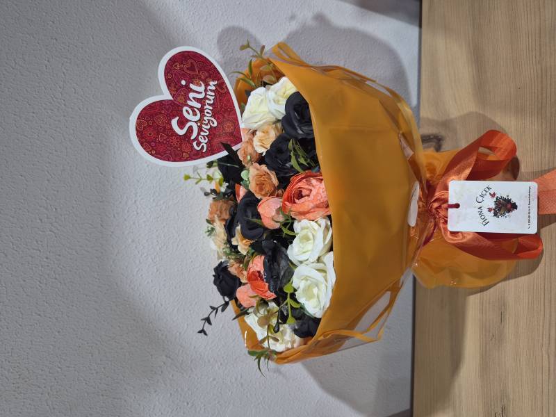 TURUNCU YAPAY BUKET 2