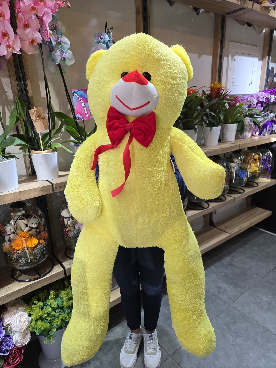 1,50CM SARI PELUŞ AYICIK