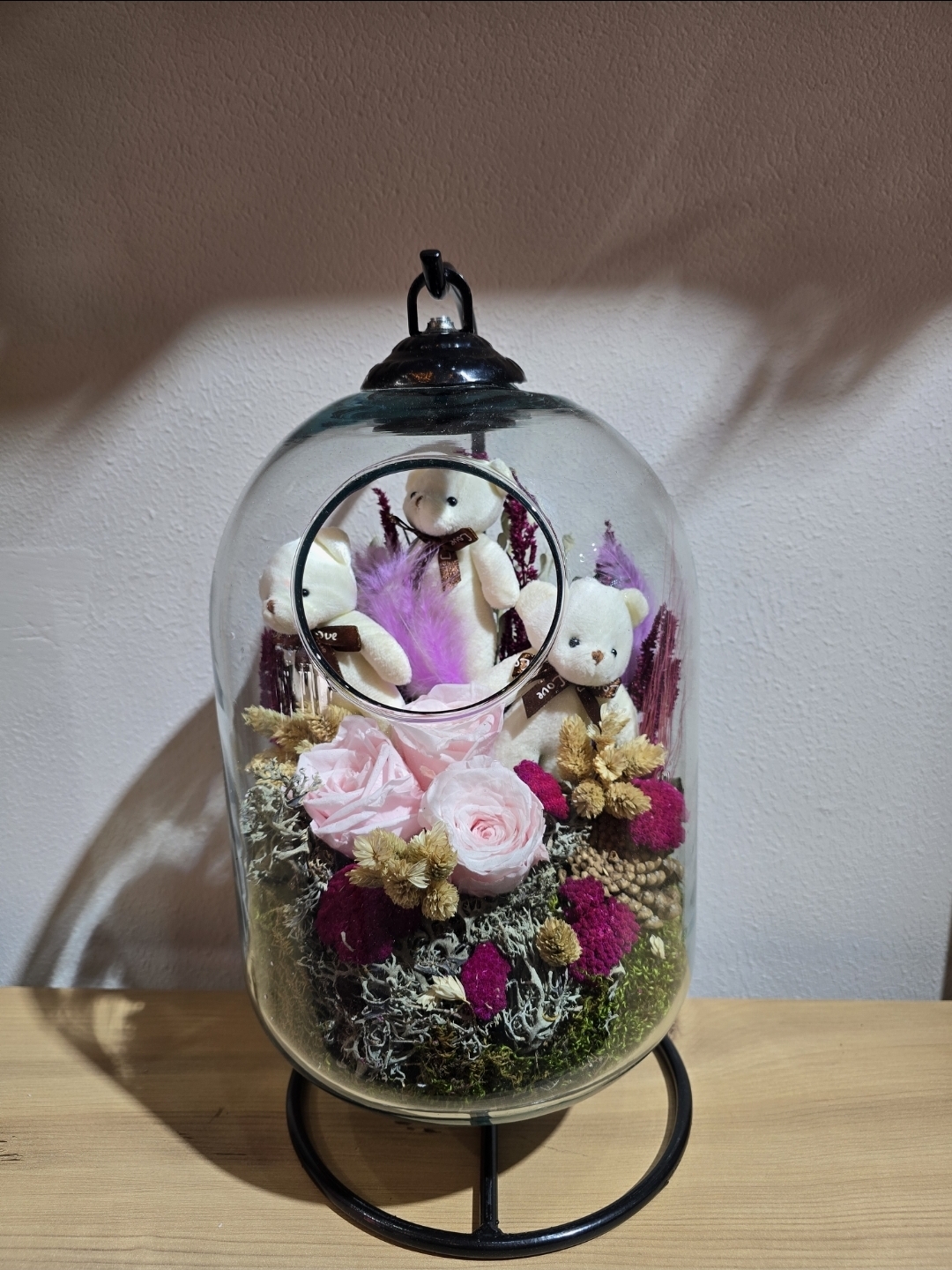 PEMBE ŞOKLANMIŞ DOĞAL ASKIDA TERARİUM