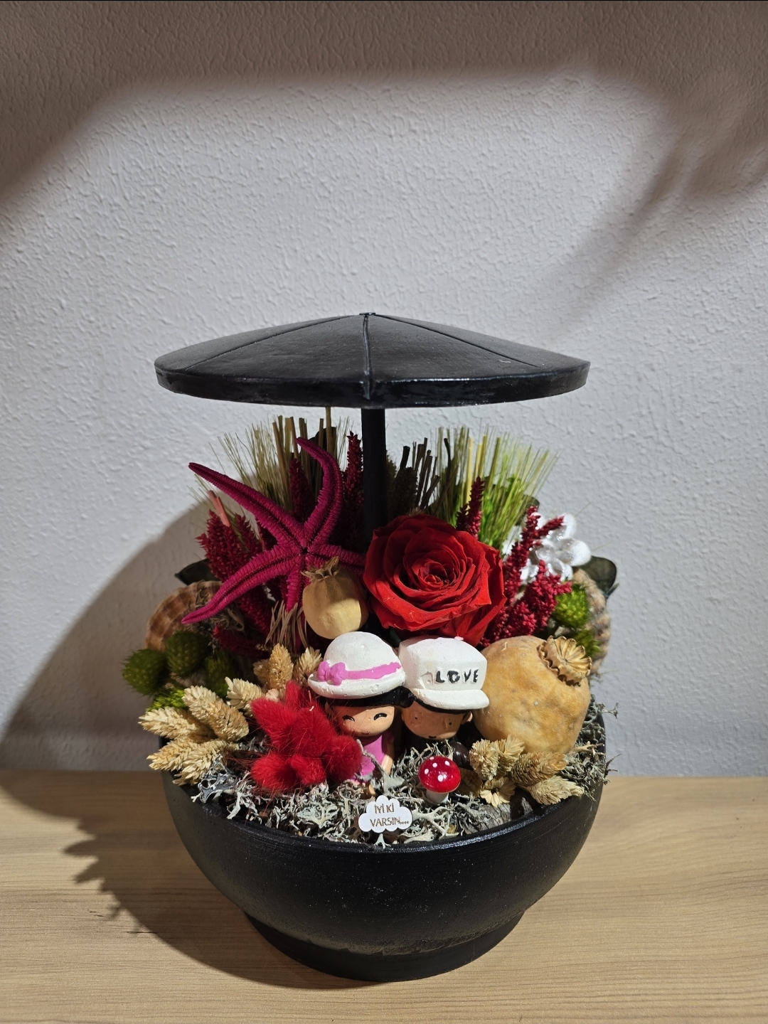 ŞOKLANMIŞ DOĞAL KIRMIZI TANZİM