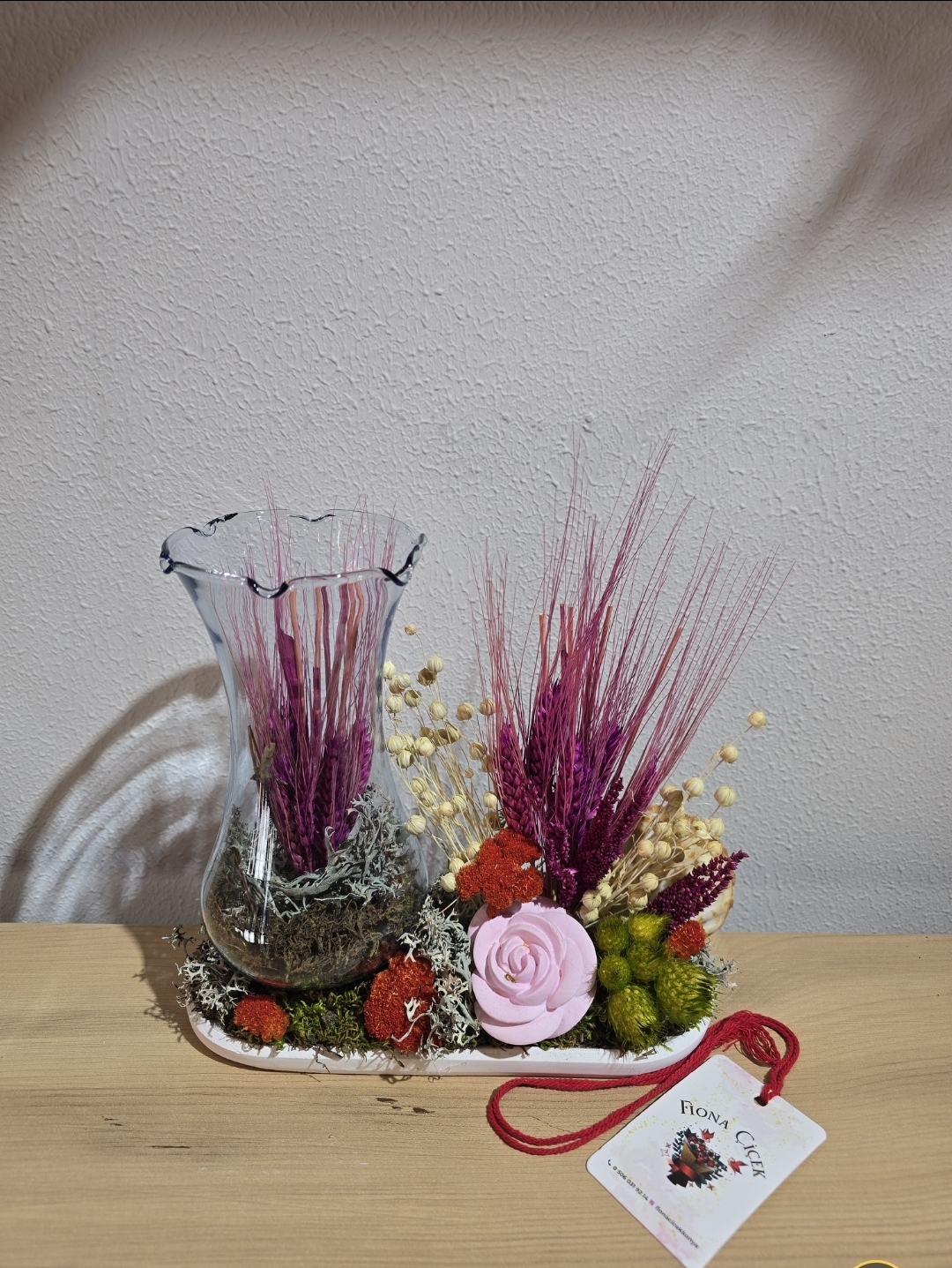 PEMBE ŞOKLANMIŞ DOĞAL TANZİM