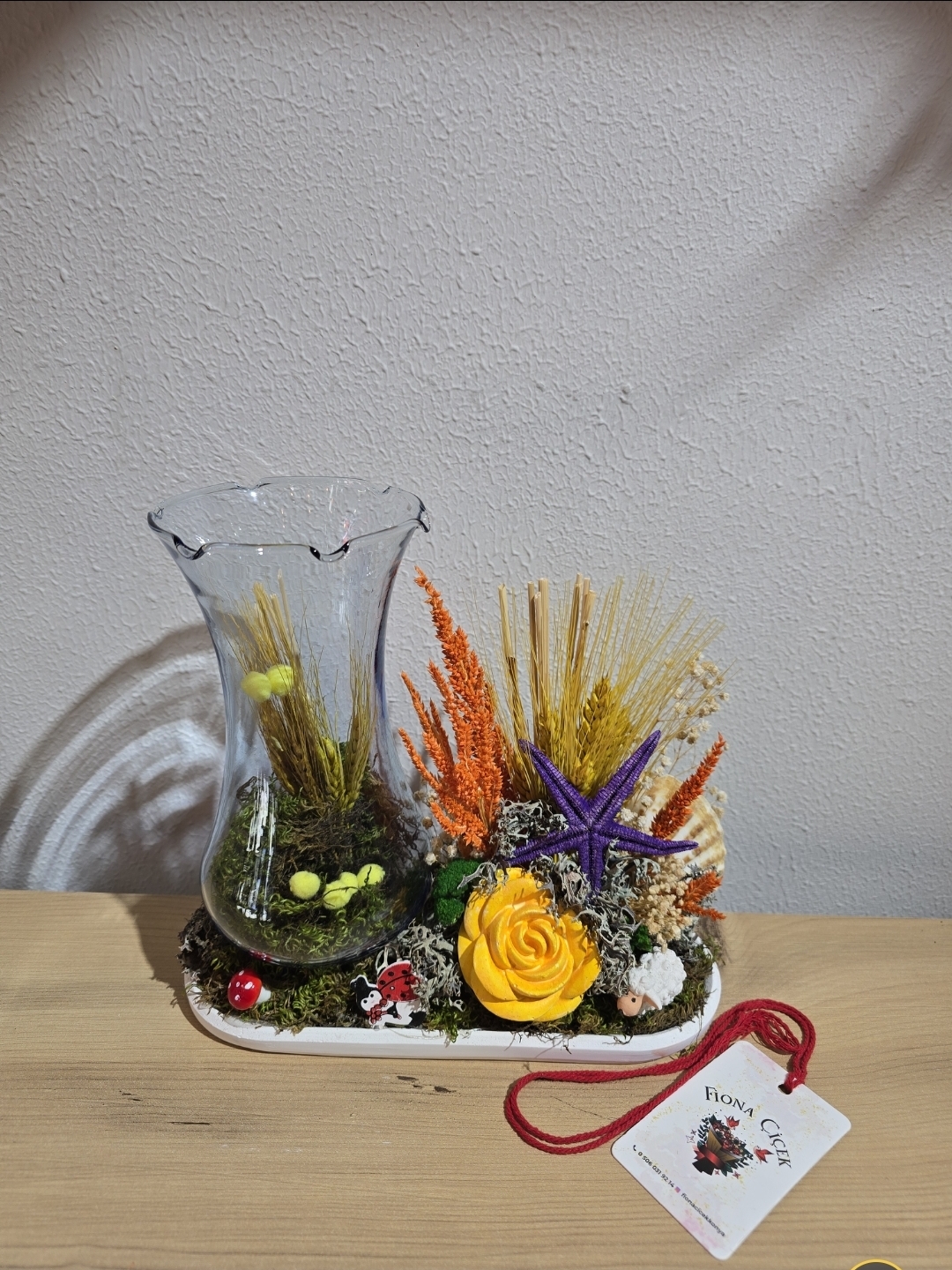 SARI ŞOKLANMIŞ DOĞAL TANZİM