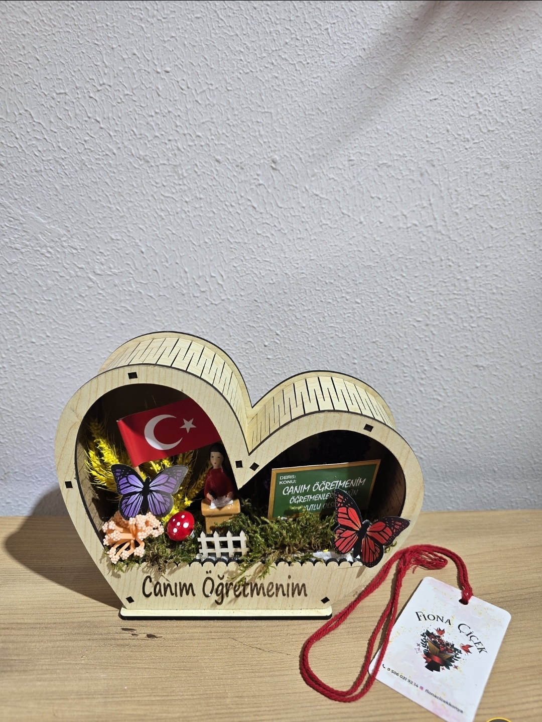 CANIM ÖĞRETMENİM KALP KUTU 