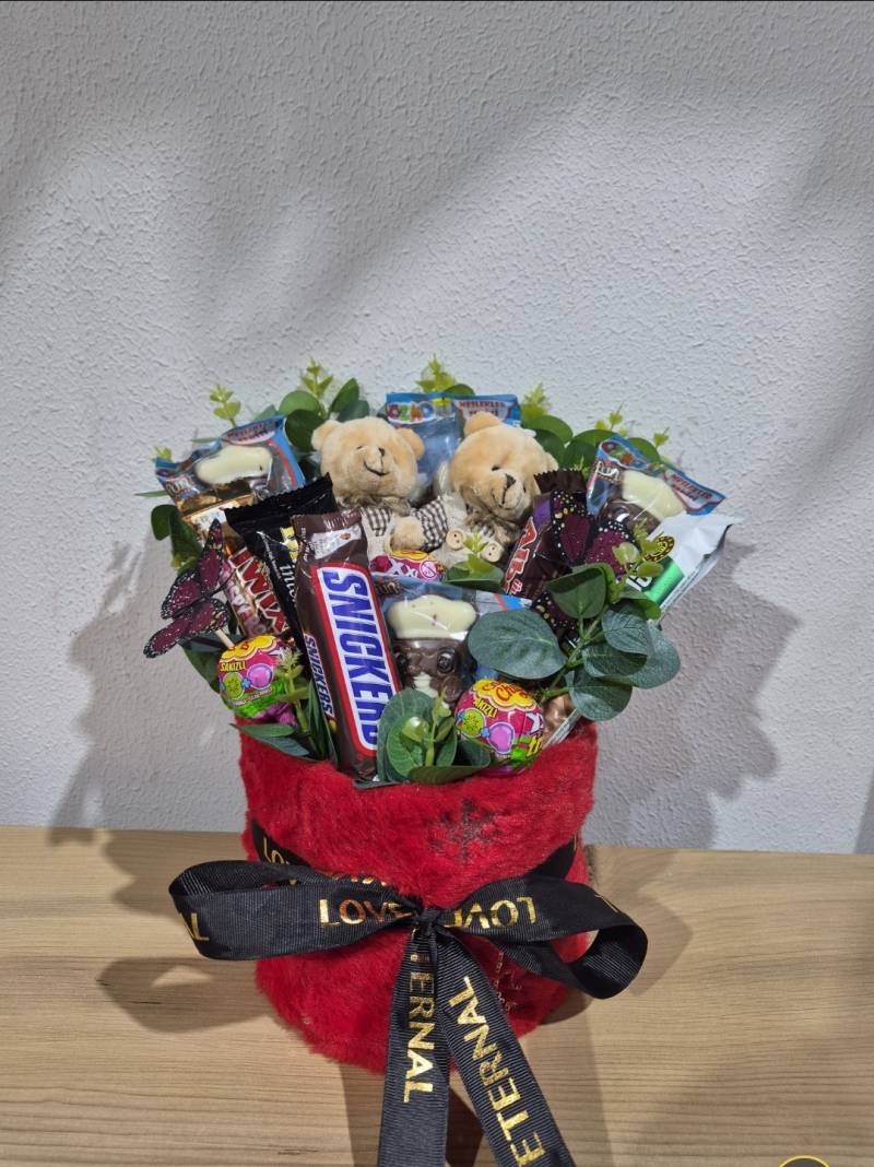 PELUŞLU ÇİKOLATA KUTUSU 2