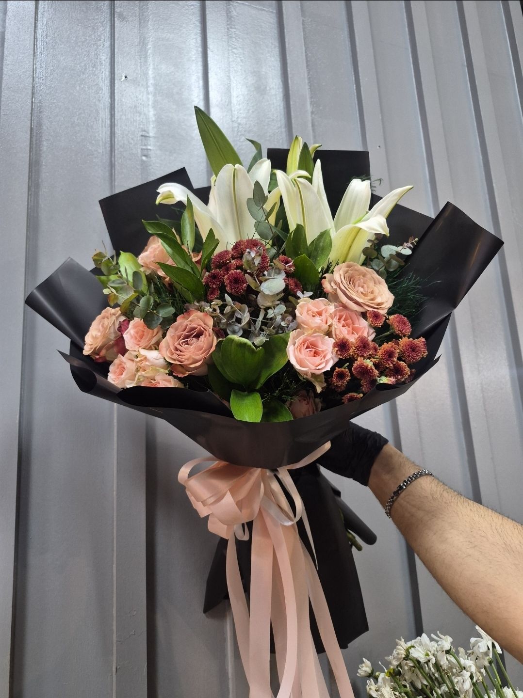 SOFT KARIŞIK LİLYUM BUKETİ